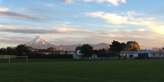 Scenic photo of Mt. Taranaki