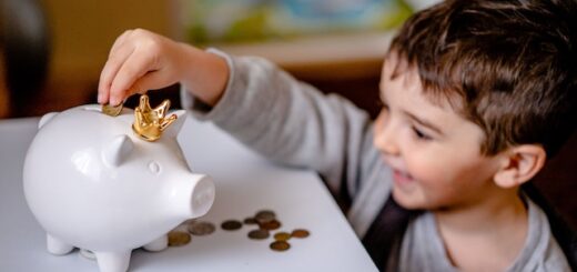 The jar system is a great way to teach younger kids to use money