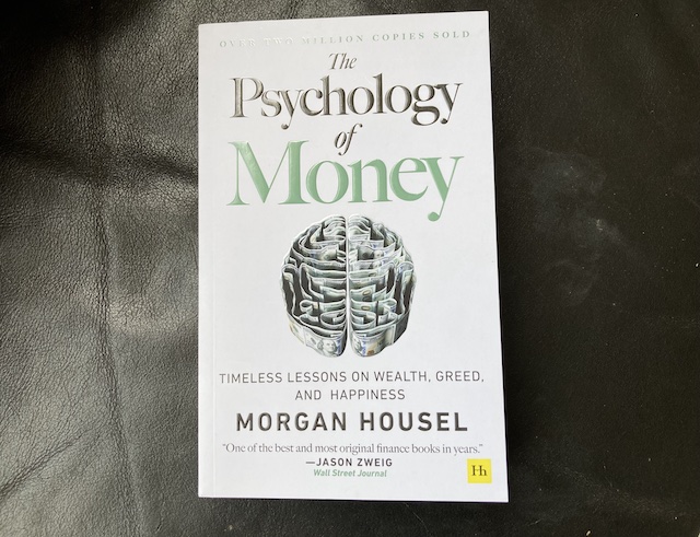 Review of The Psychology of Money, front cover of the book pictured