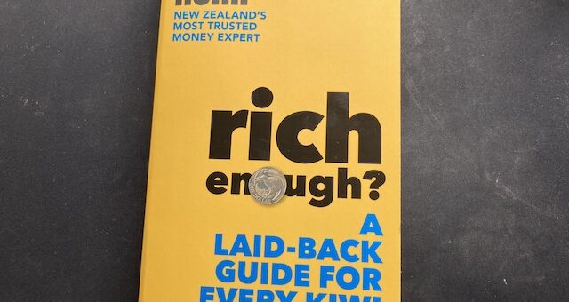review of rich enough by Mary Holm, front cover pictured